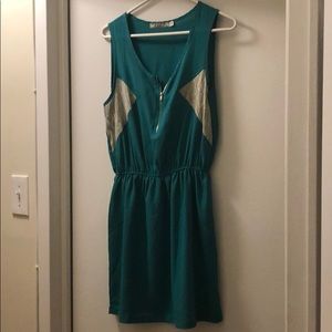 Green Shift dress